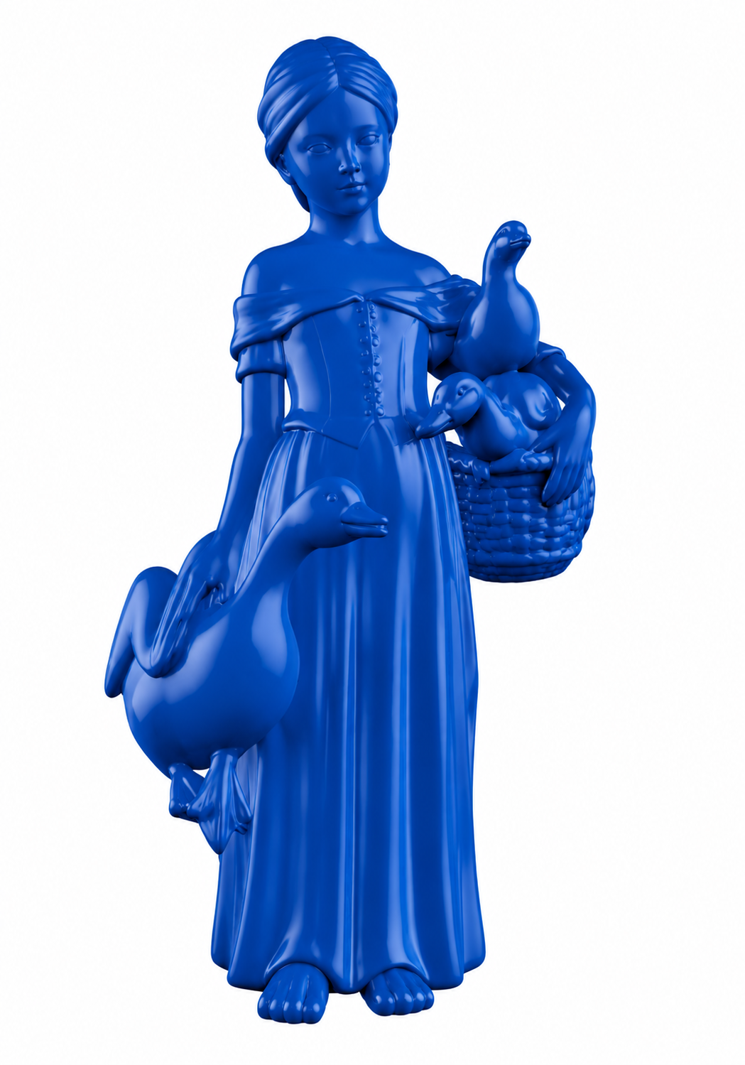 Gänseliesel Blau